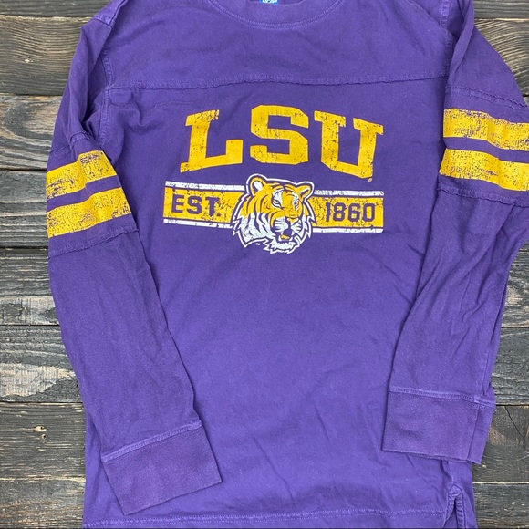 Louisiana State University Long Sleeve Tee, Small - Picture 4 of 6